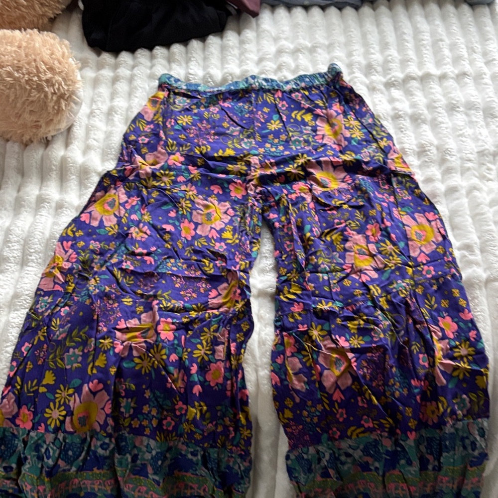 NATURAL LIFE Vibrant Floral womens Bottoms size M